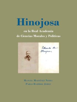 cover image of Hinojosa en la Real Academia de Ciencias Morales y Políticas